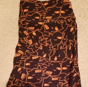 LulaRoe Vintage One Size Halloween Leggings, NWOT
